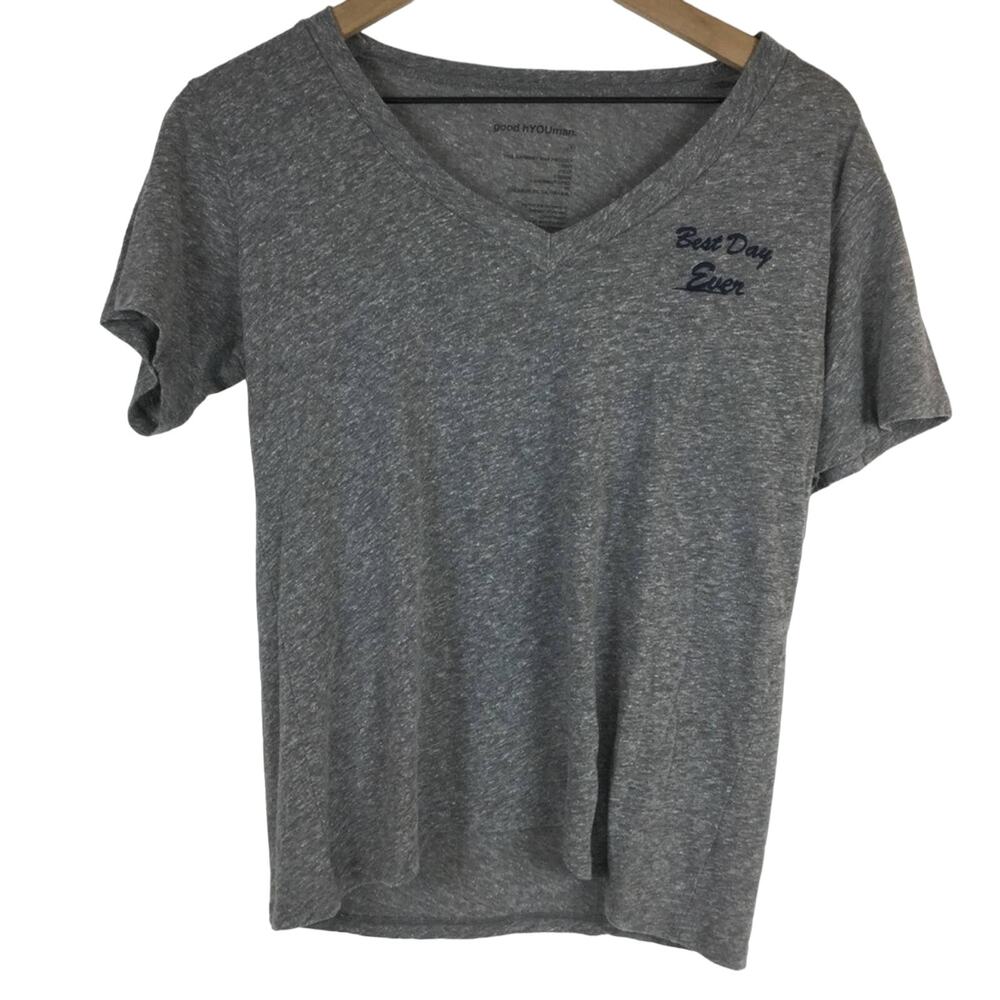 Good hYOUman Best Day Ever Tee, small